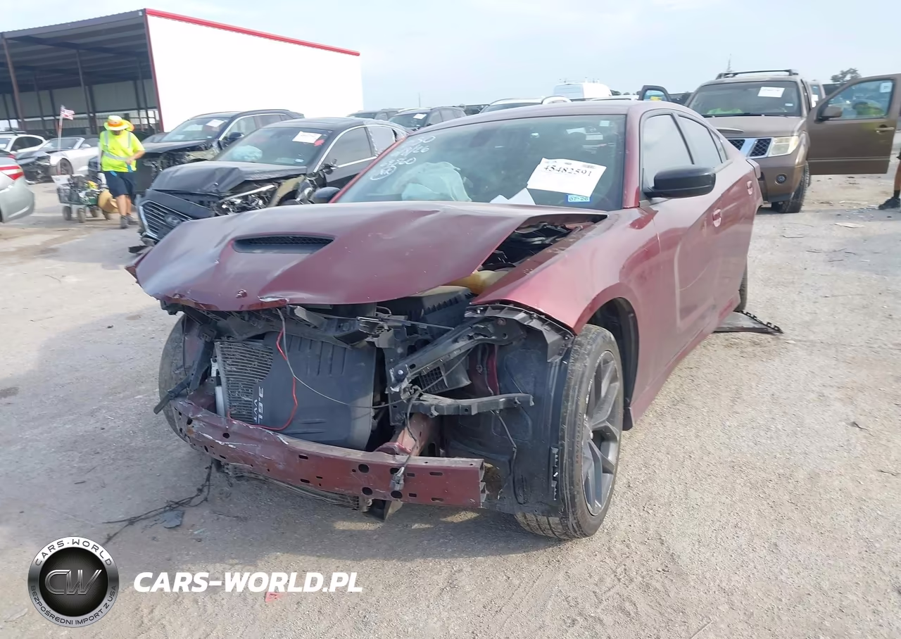 2022 Dodge Charger Gt Rwd VIN:2C3CDXHGXNH169560 - 2