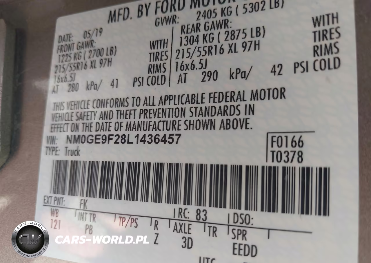 2020 Ford Transit Connect Xlt Passenger VIN:NM0GE9F28L1436457 - 9