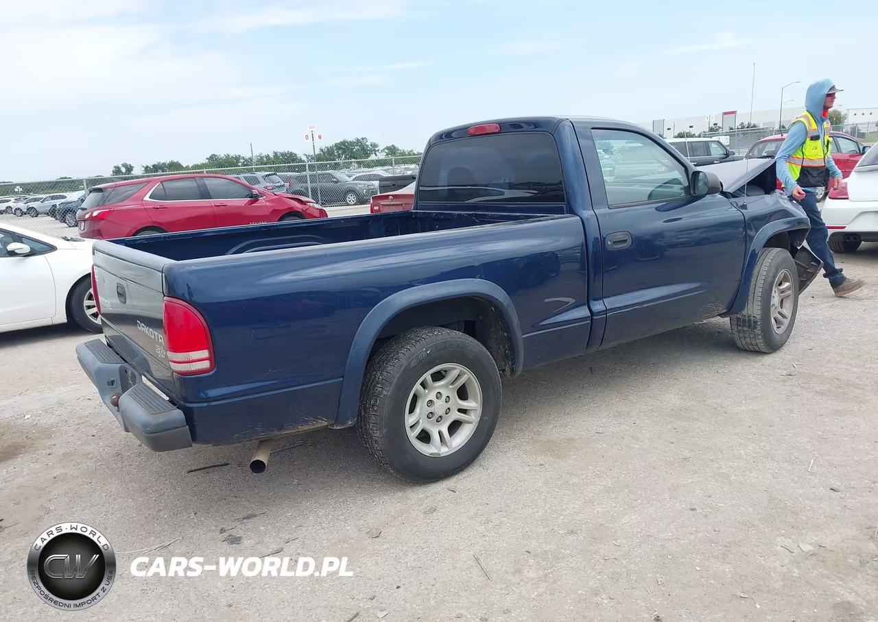 2004 Dodge Dakota VIN:1D7FL16K34S668925 - 4