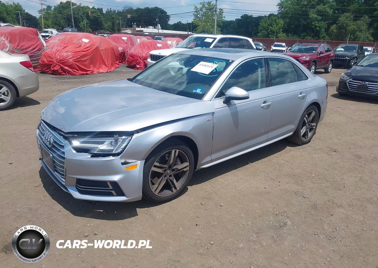 2018 Audi A4 2.0T Premium-2.0T Tech Premium VIN:WAUENAF48JA079336 - 2
