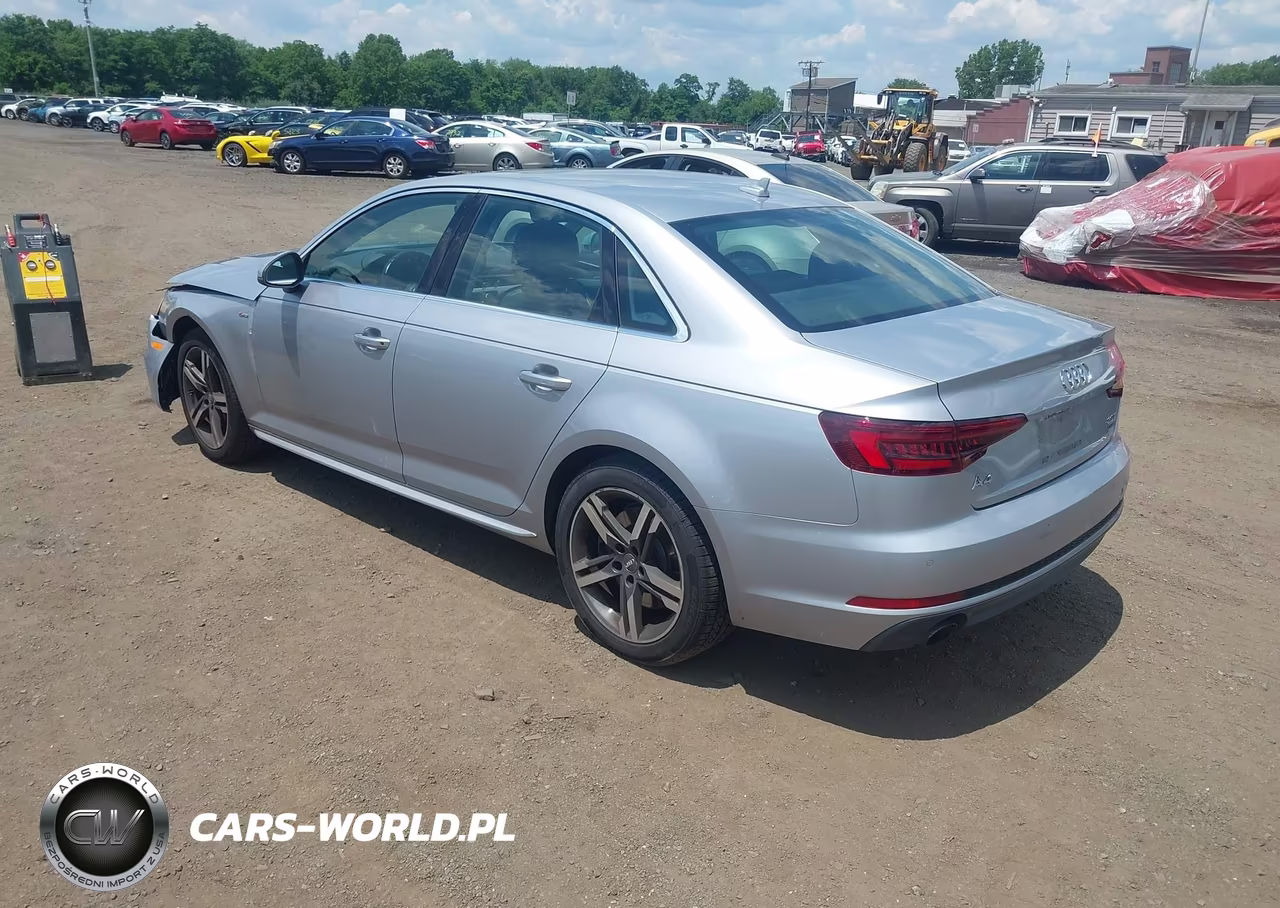 2018 Audi A4 2.0T Premium-2.0T Tech Premium VIN:WAUENAF48JA079336 - 3