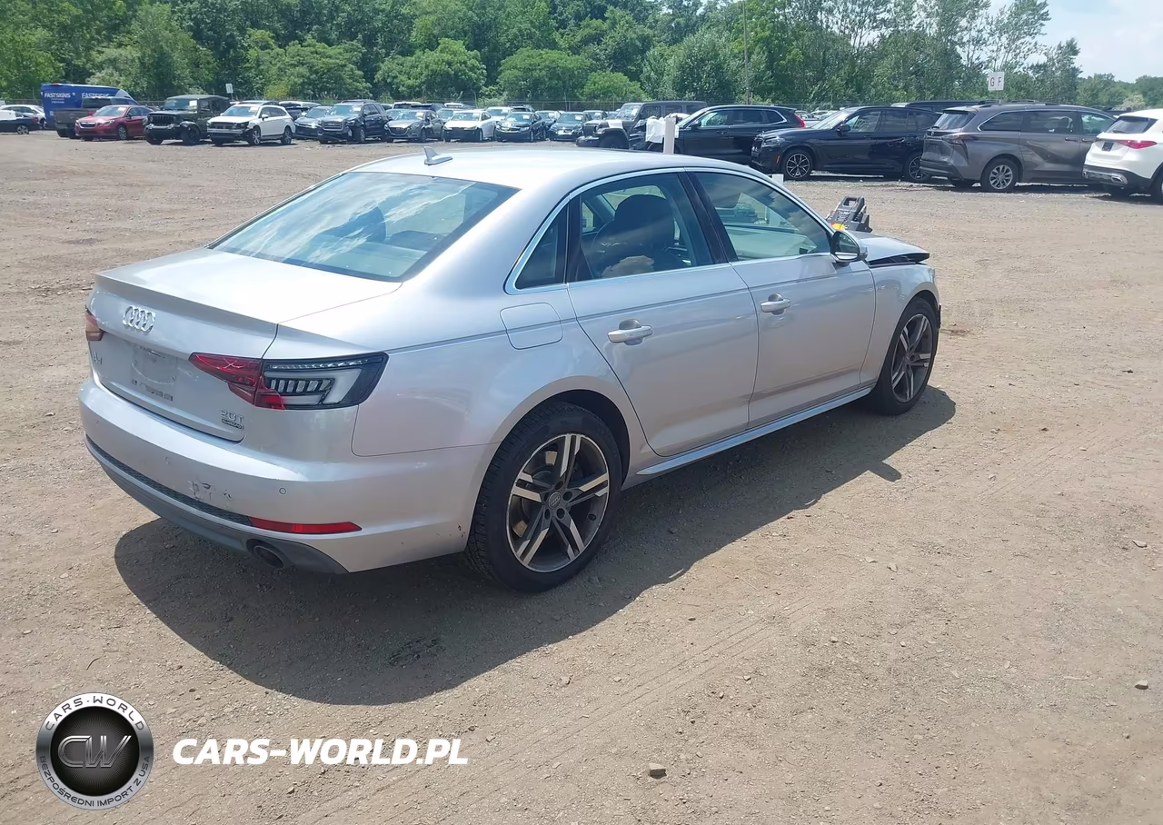2018 Audi A4 2.0T Premium-2.0T Tech Premium VIN:WAUENAF48JA079336 - 4