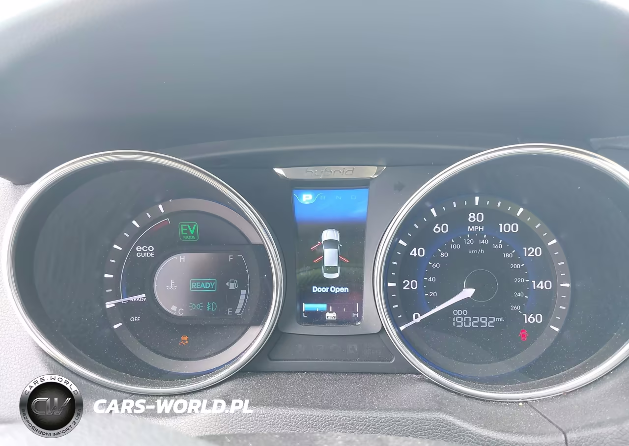 2013 Hyundai Sonata Hybrid Limited VIN:KMHEC4A40DA096858 - 7