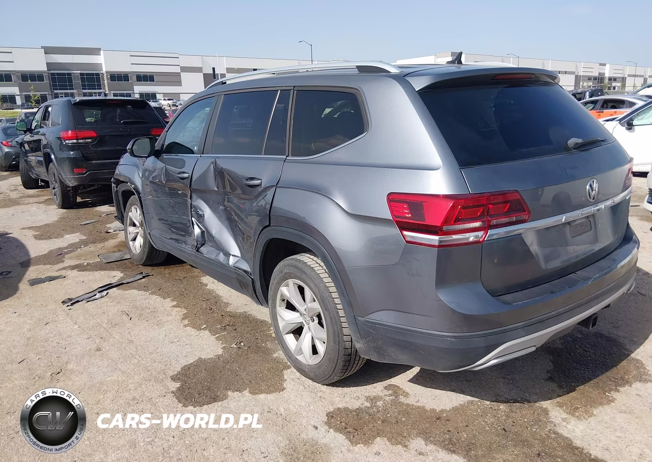 2018 Volkswagen Atlas 2.0T Se VIN:1V2CP2CA8JC599639 - 3