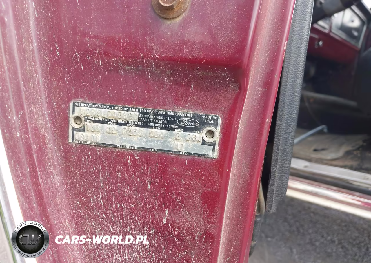 1973 Ford Truck VIN:F25YLQ48697 - 9