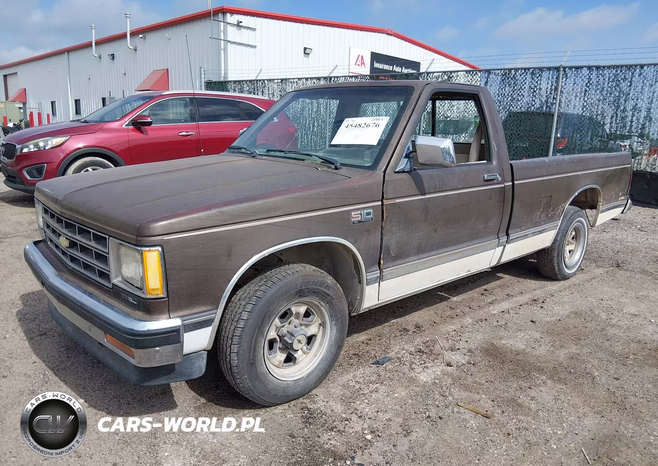 1986 Chevrolet S Truck S10 VIN:1GCCS14E4G8196443 - 2