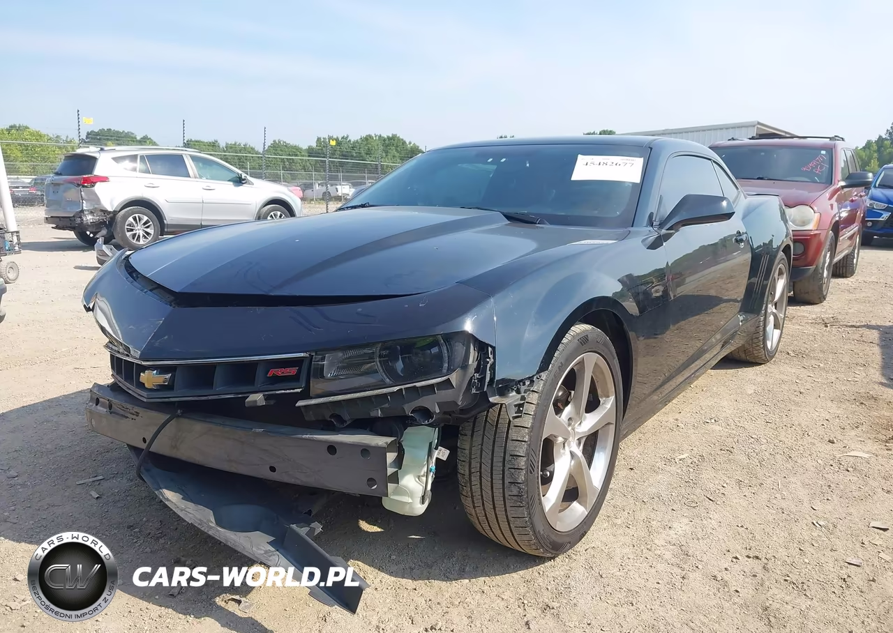 2015 Chevrolet Camaro 2Lt VIN:2G1FF1E38F9293204 - 2