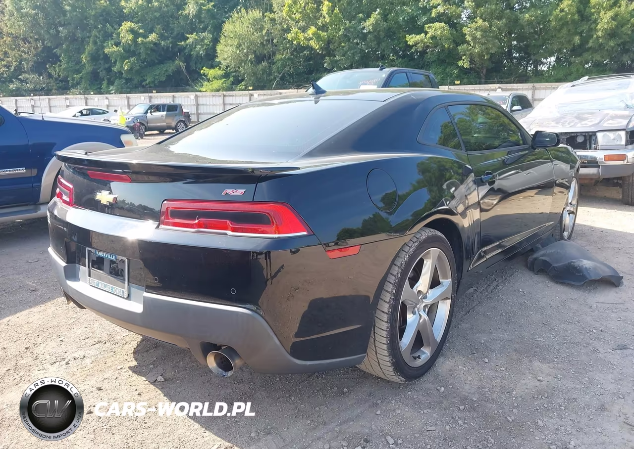 2015 Chevrolet Camaro 2Lt VIN:2G1FF1E38F9293204 - 4