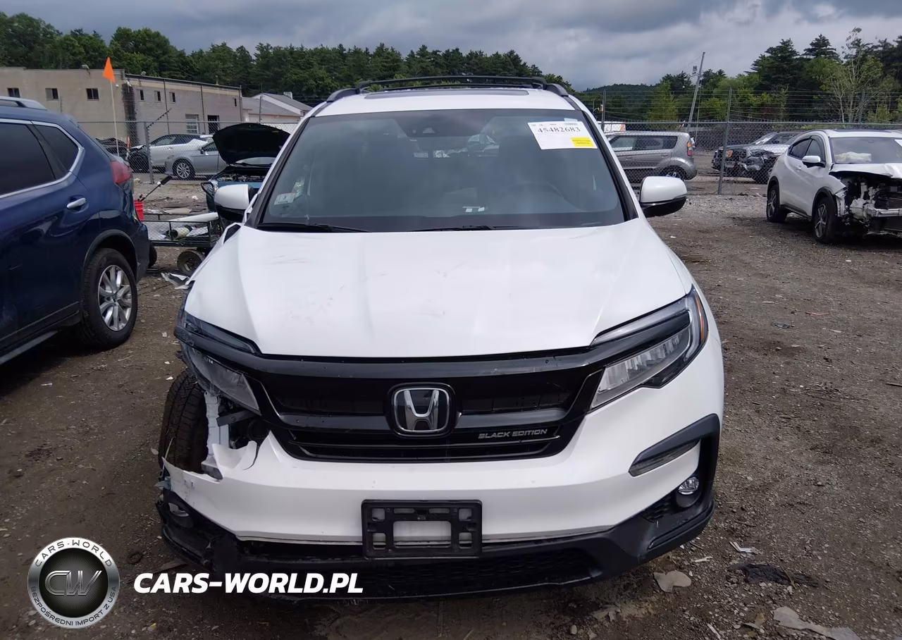2021 Honda Pilot Awd Black Edition VIN:5FNYF6H70MB046828 - 12