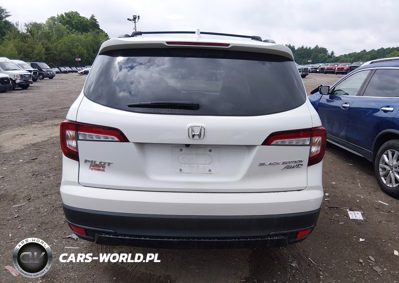2021 Honda Pilot Awd Black Edition VIN:5FNYF6H70MB046828 - 16