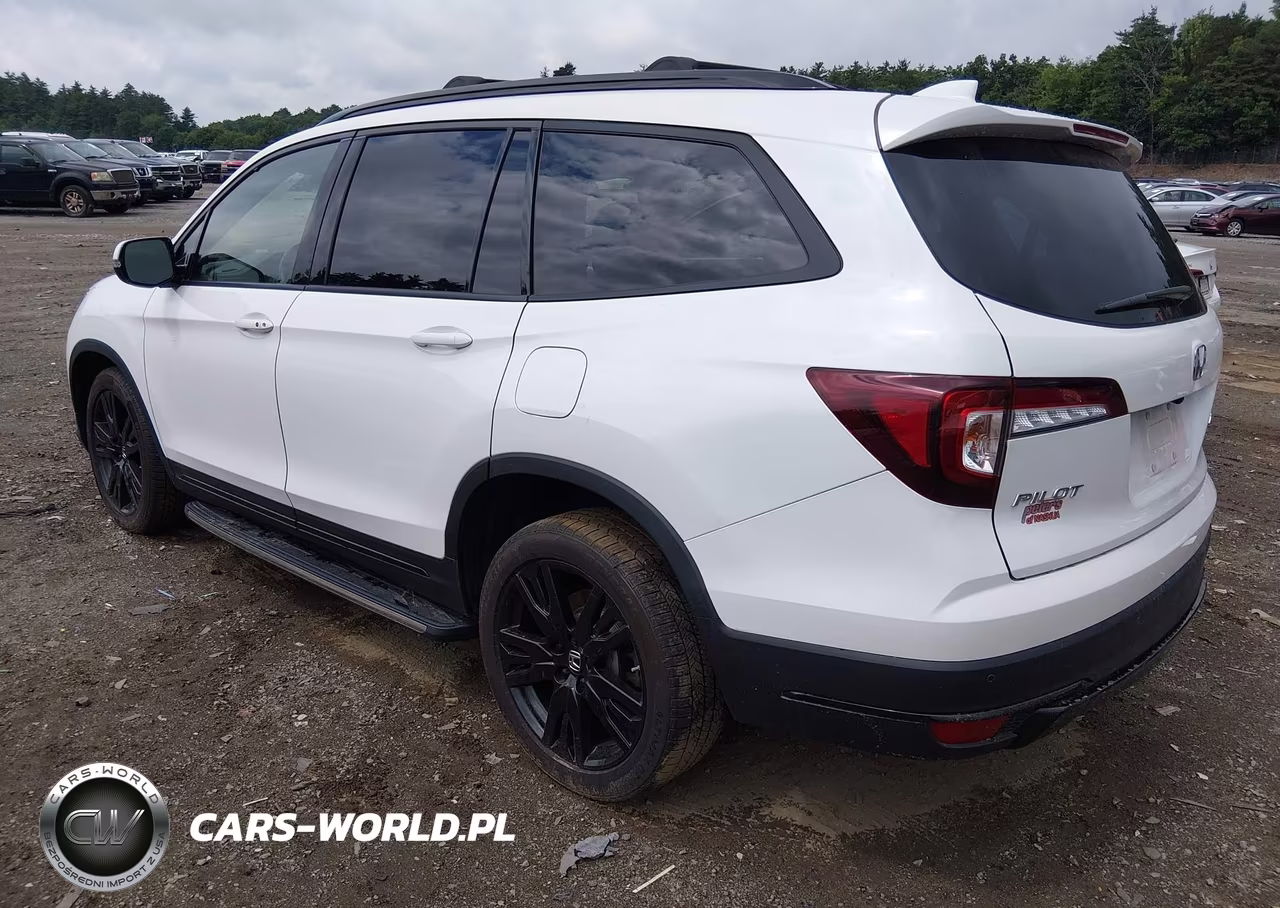 2021 Honda Pilot Awd Black Edition VIN:5FNYF6H70MB046828 - 3