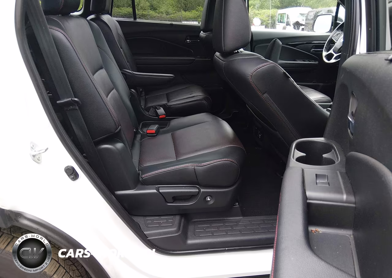 2021 Honda Pilot Awd Black Edition VIN:5FNYF6H70MB046828 - 8