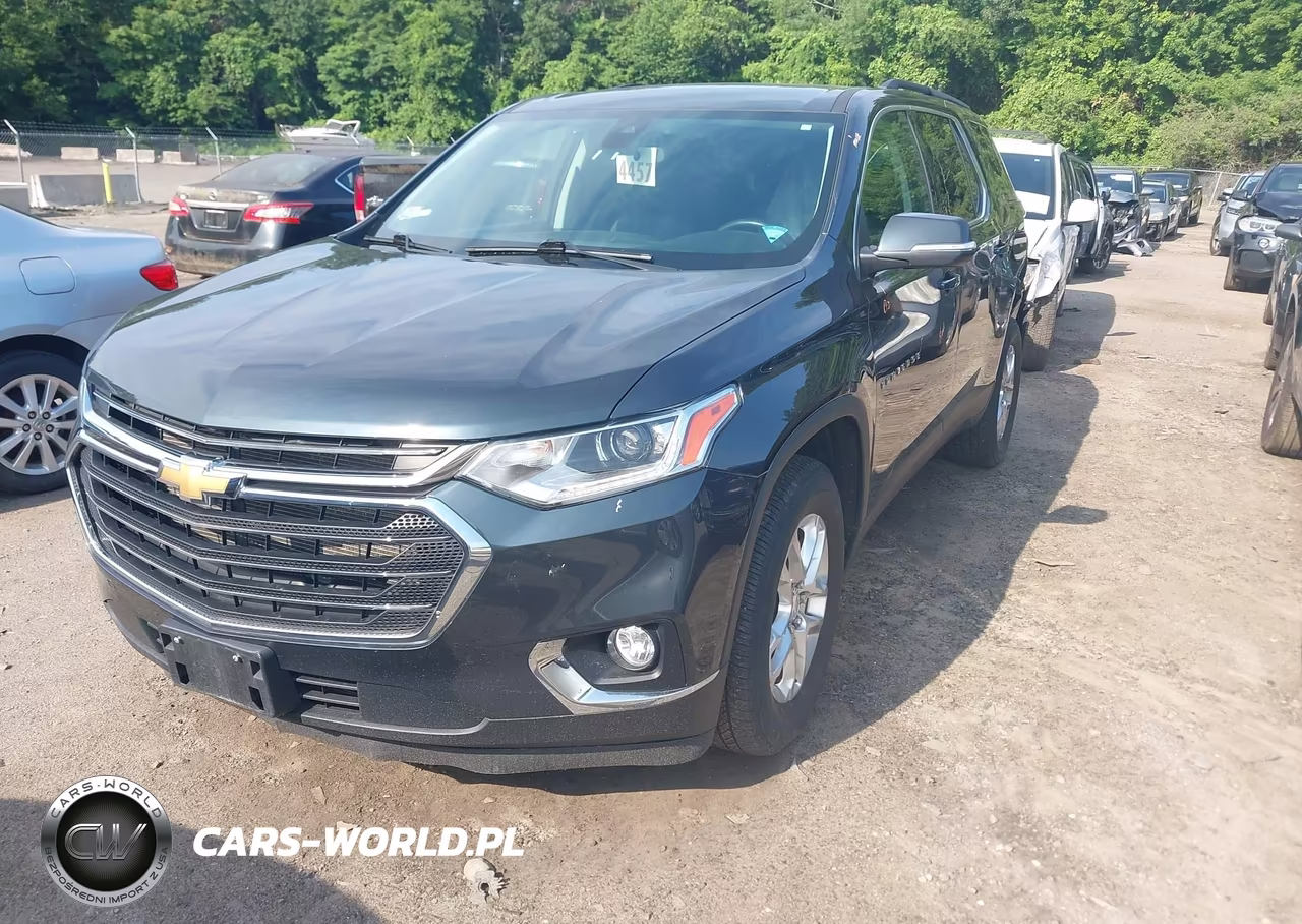 2021 Chevrolet Traverse Awd Lt Cloth VIN:1GNEVGKW1MJ235631 - 2