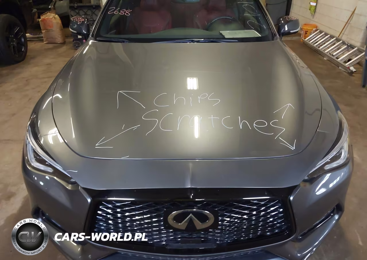 2019 Infiniti Q60 3.0T Red Sport 400 VIN:JN1FV7ELXKM440281 - 12