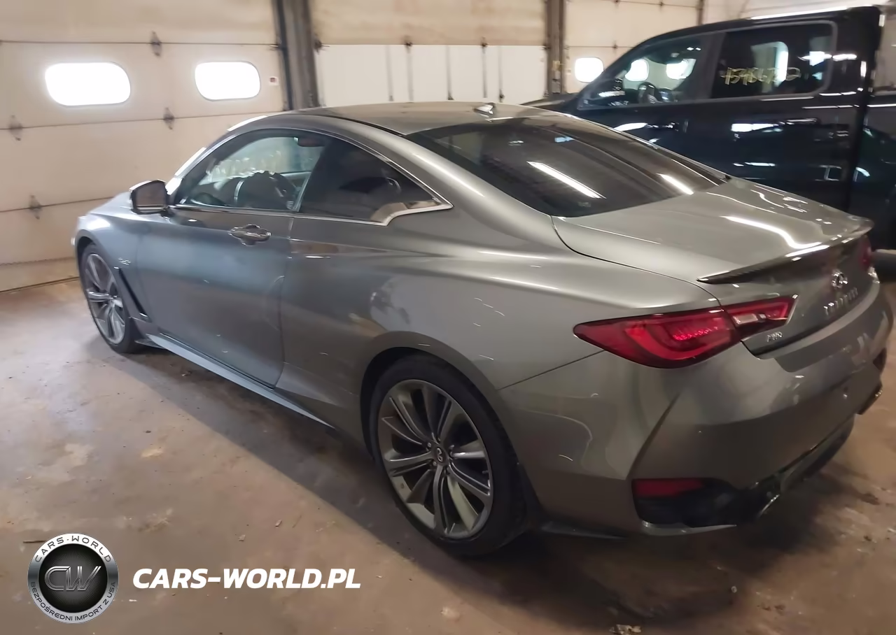 2019 Infiniti Q60 3.0T Red Sport 400 VIN:JN1FV7ELXKM440281 - 3