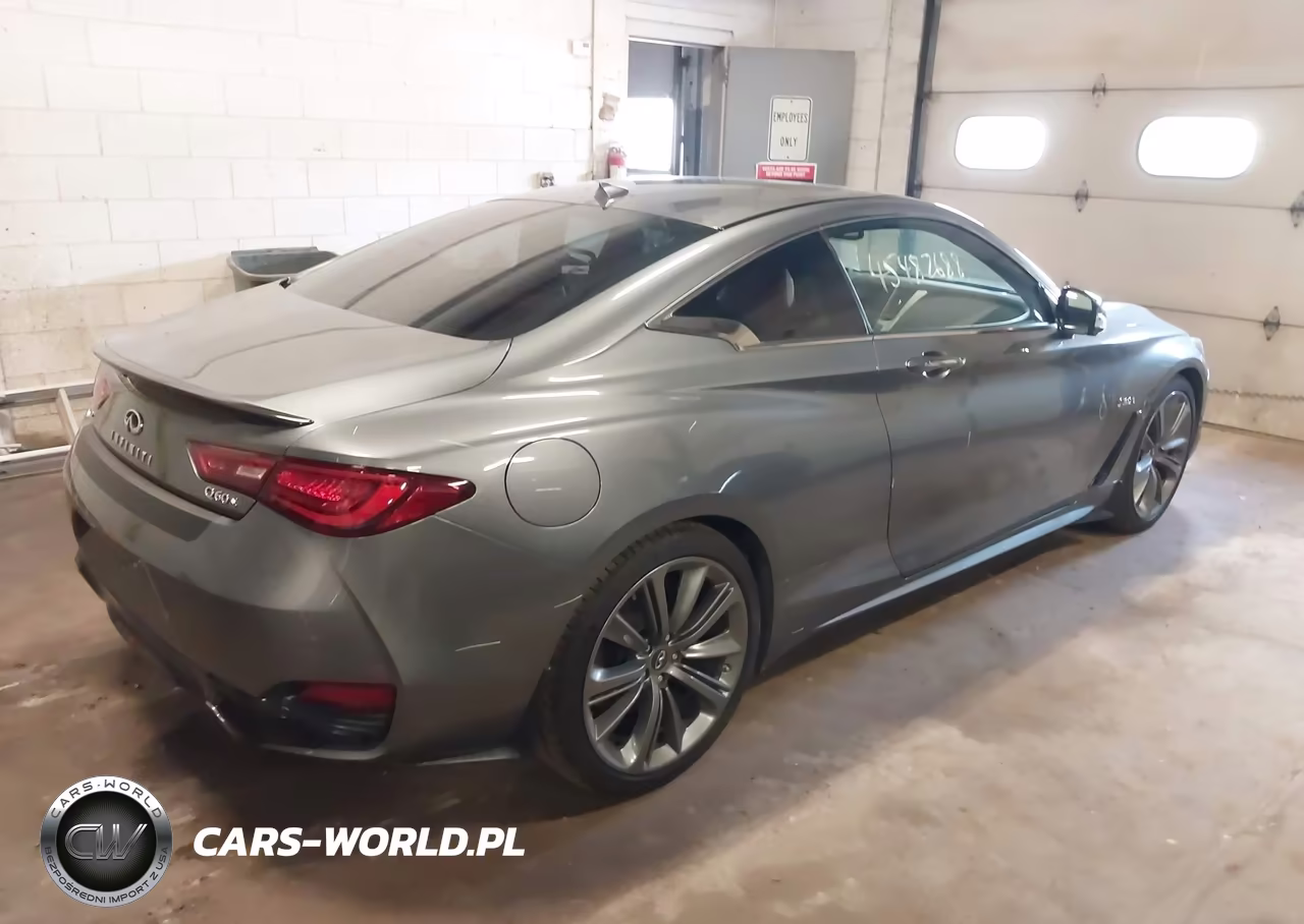 2019 Infiniti Q60 3.0T Red Sport 400 VIN:JN1FV7ELXKM440281 - 4