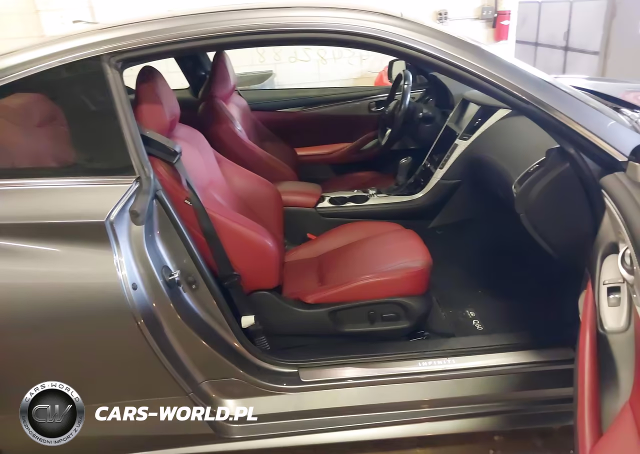 2019 Infiniti Q60 3.0T Red Sport 400 VIN:JN1FV7ELXKM440281 - 5