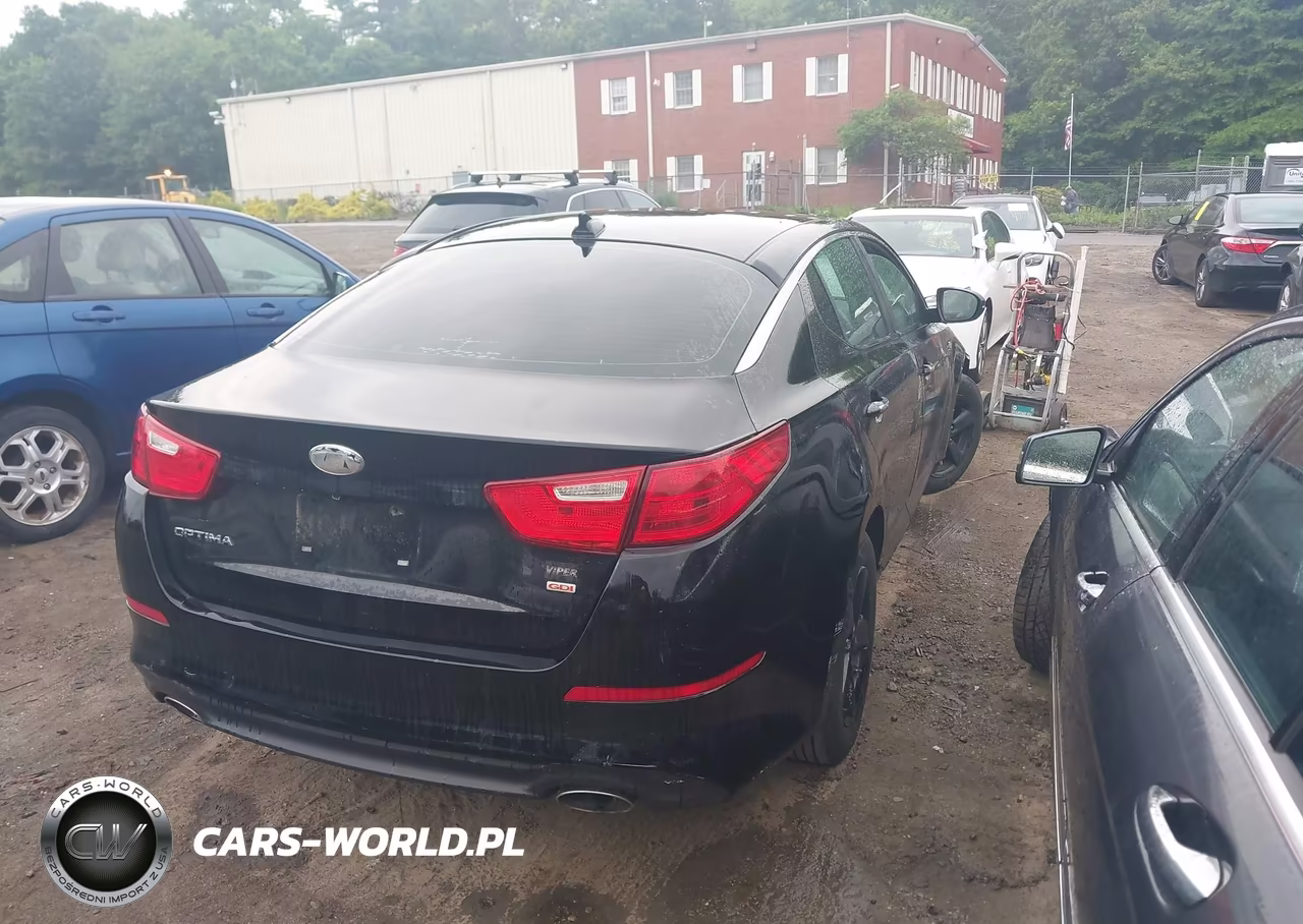 2014 Kia Optima Lx VIN:5XXGM4A75EG294927 - 4