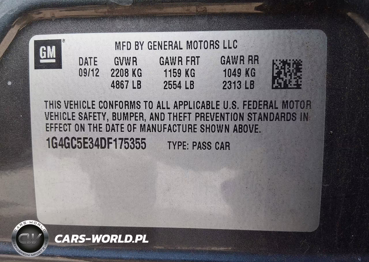 2013 Buick Lacrosse Leather Group VIN:1G4GC5E34DF175355 - 9