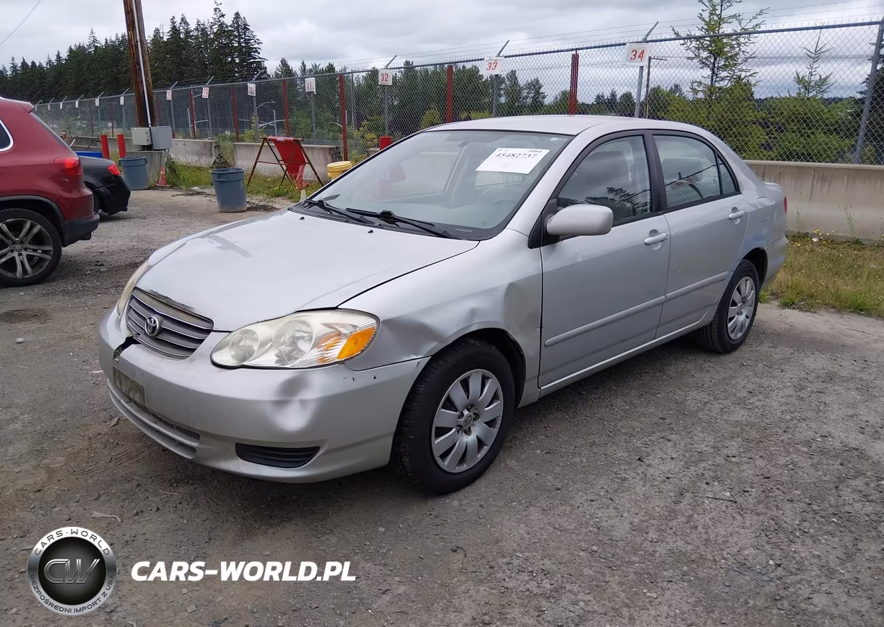 2004 Toyota Corolla Le VIN:2T1BR32E84C268847 - 2
