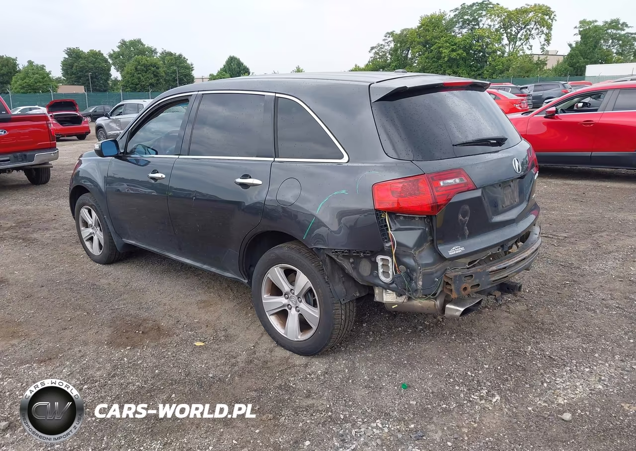 2013 Acura Mdx Technology Package VIN:2HNYD2H34DH524734 - 3
