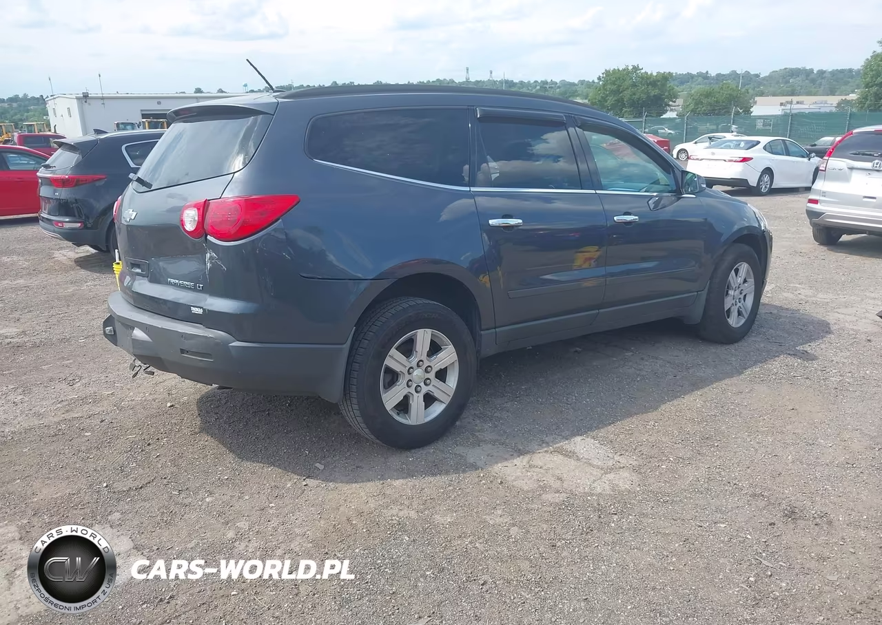 2012 CHEVROLET TRAVERSE LT VIN:1GNKRGED6CJ333828 - 4