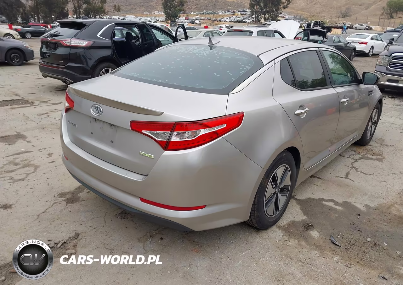 2011 Kia Optima Hybrid Ex VIN:KNAGM4AD7B5004965 - 4