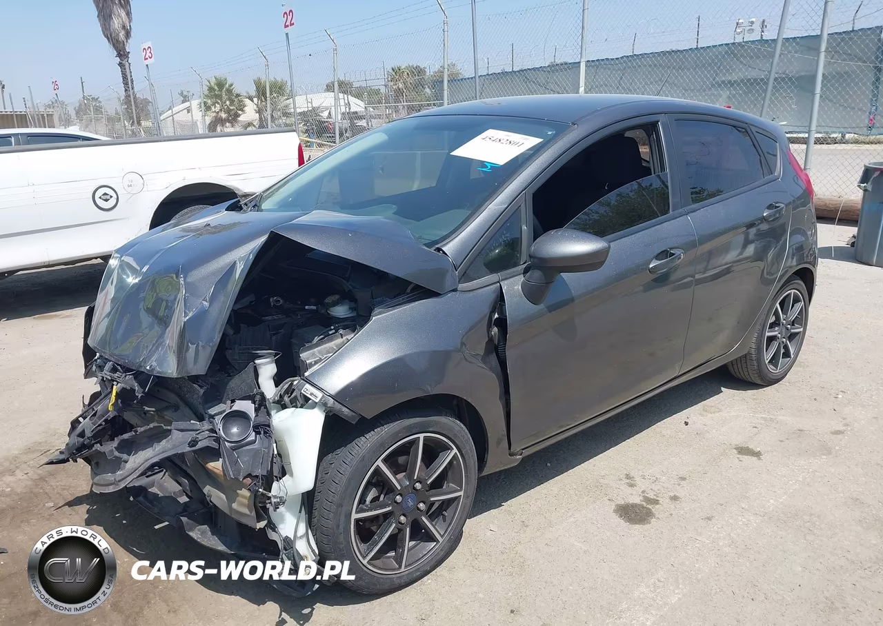 2019 Ford Fiesta Se VIN:3FADP4EJ3KM132021 - 2