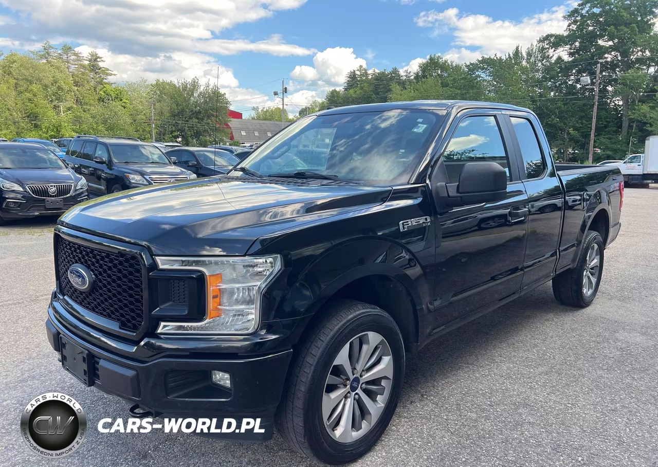 2018 Ford F150 Super Cab VIN:1FTFX1E53JFB18185 - 2