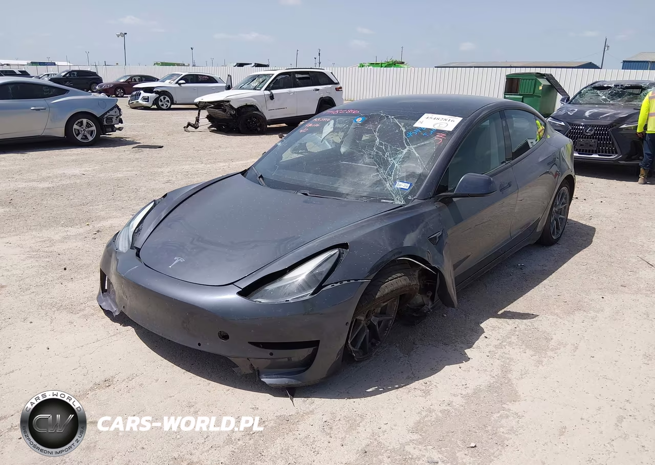 2021 Tesla Model 3 Standard Range Plus Rear-Wheel Drive VIN:5YJ3E1EA0MF986126 - 2