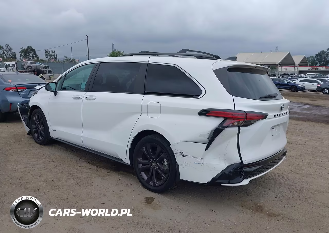 2021 Toyota Sienna Xse VIN:5TDDRKEC2MS068244 - 3