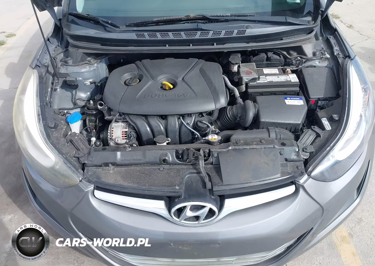 2014 Hyundai Elantra Se VIN:5NPDH4AE7EH485582 - 10
