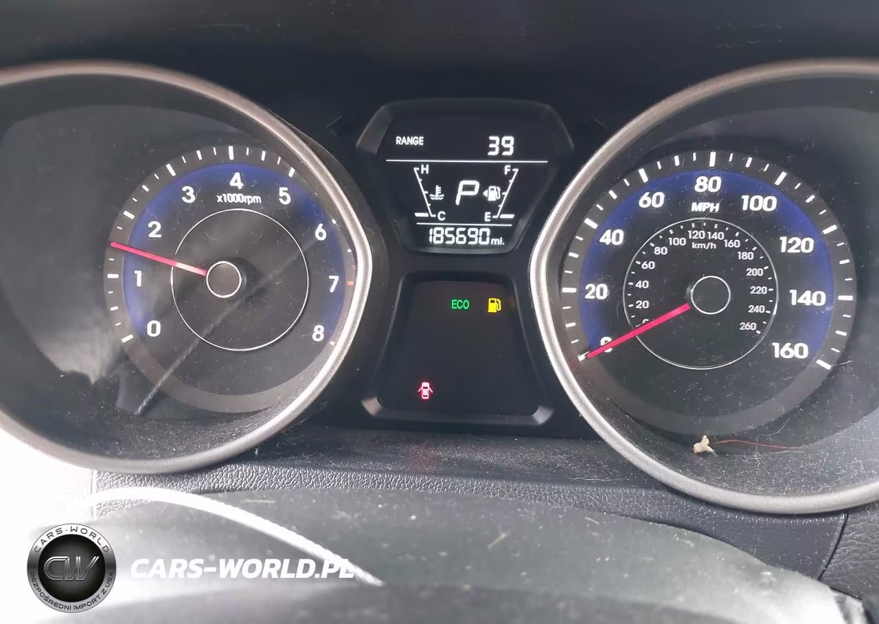 2014 Hyundai Elantra Se VIN:5NPDH4AE7EH485582 - 7