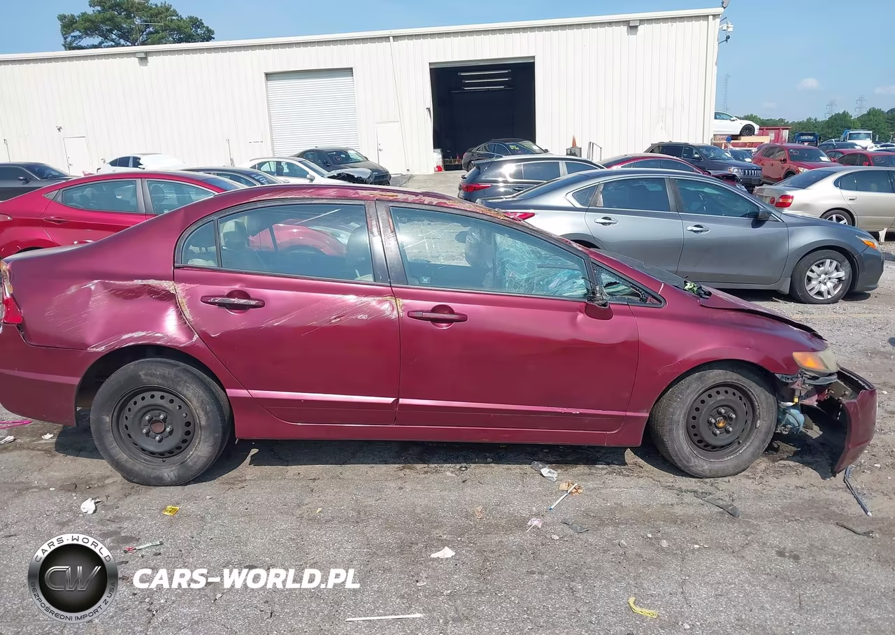 2008 Honda Civic Lx VIN:2HGFA16518H528896 - 12