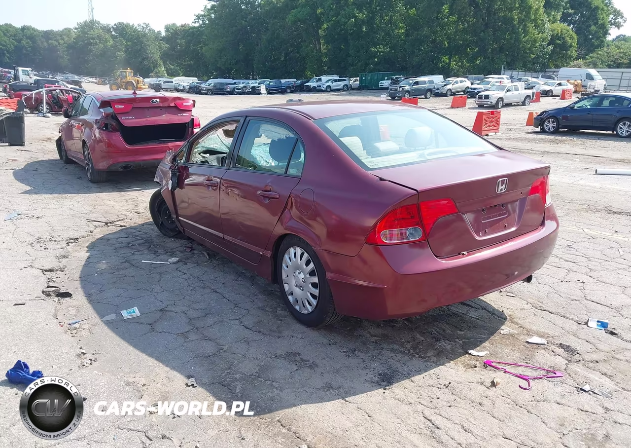 2008 Honda Civic Lx VIN:2HGFA16518H528896 - 3