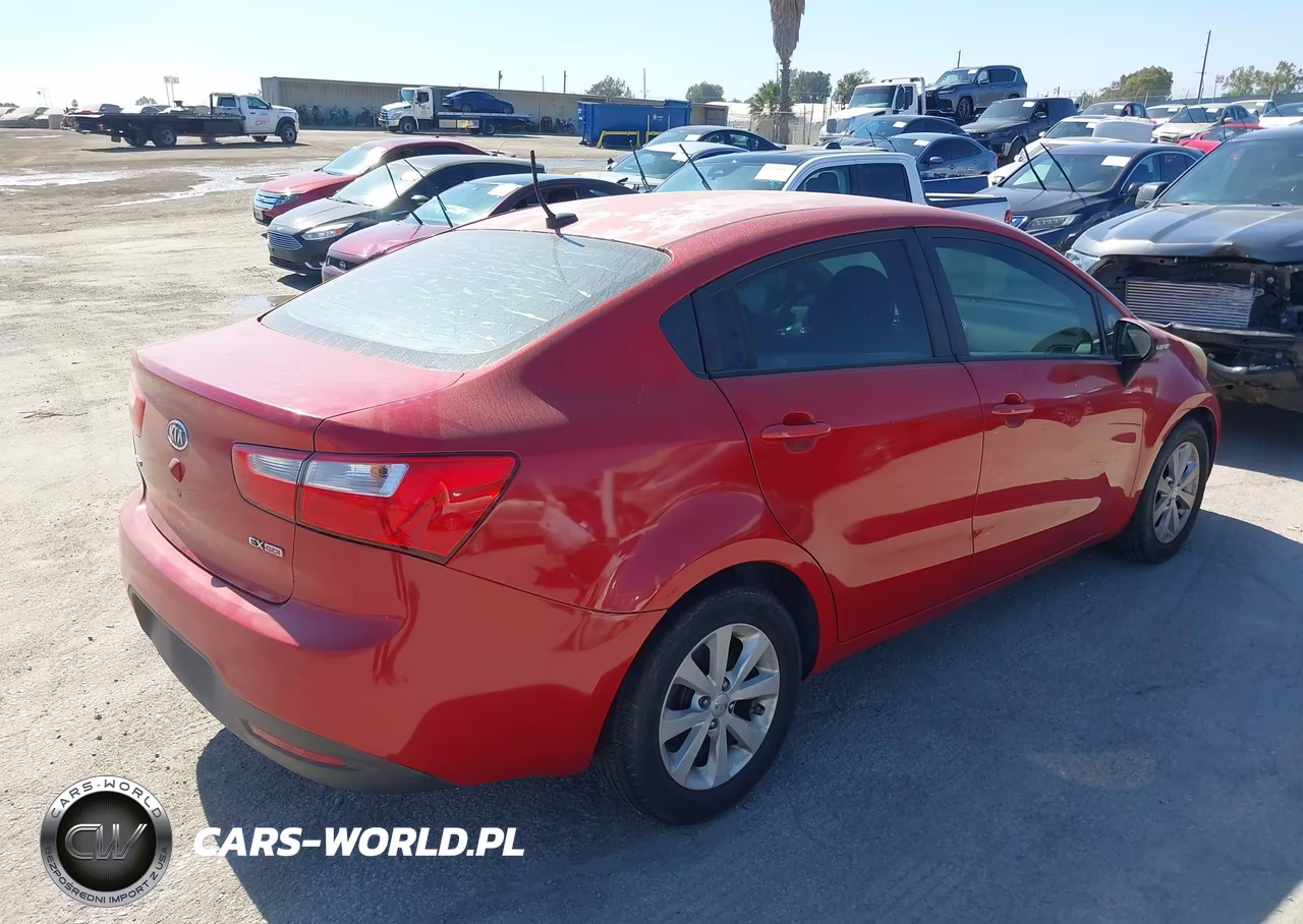2013 Kia Rio Ex VIN:KNADN4A3XD6099672 - 4