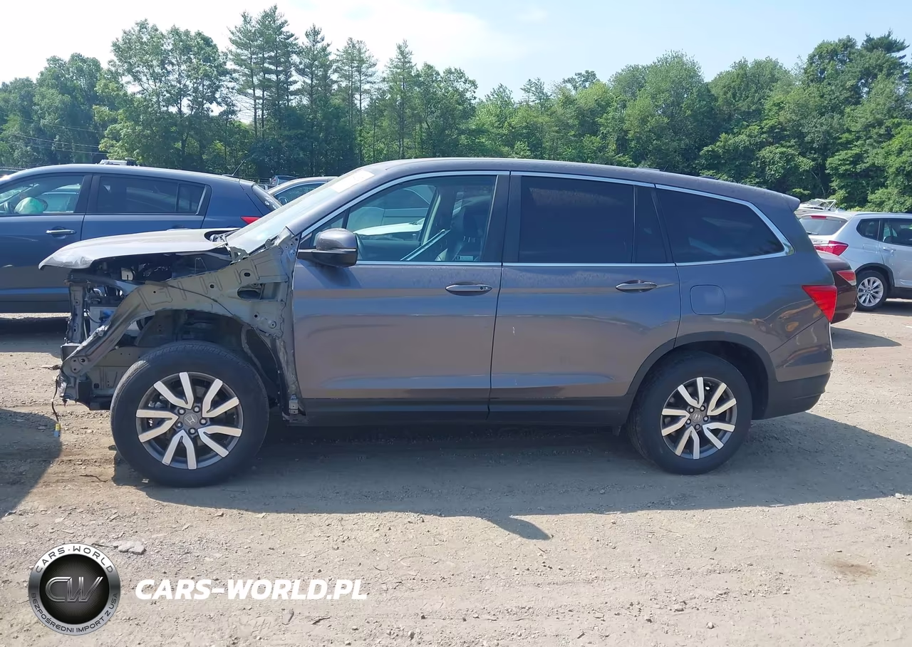 2022 Honda Pilot Awd Ex-L VIN:5FNYF6H55NB033640 - 12