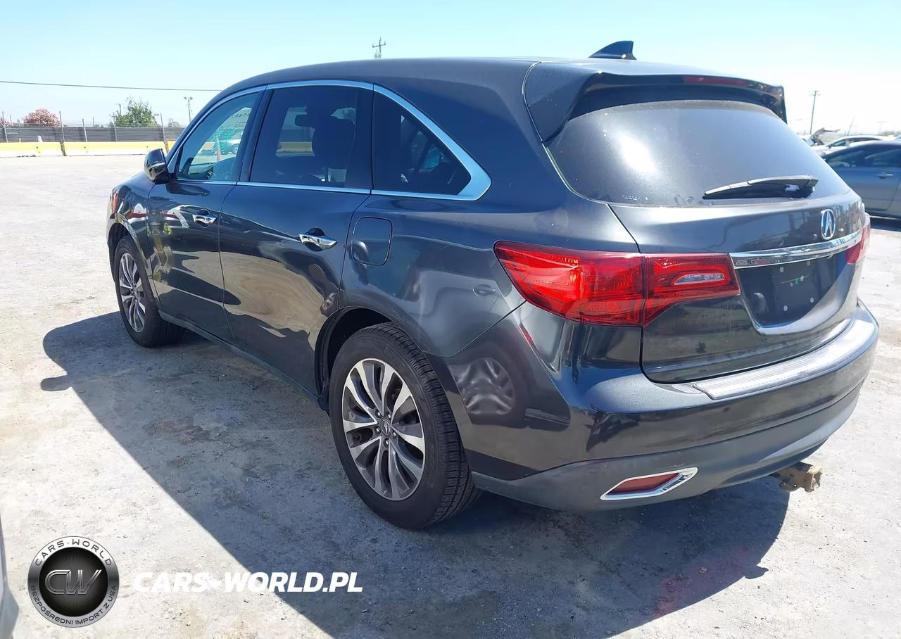 2015 Acura Mdx Technology Package VIN:5FRYD3H49FB005187 - 3