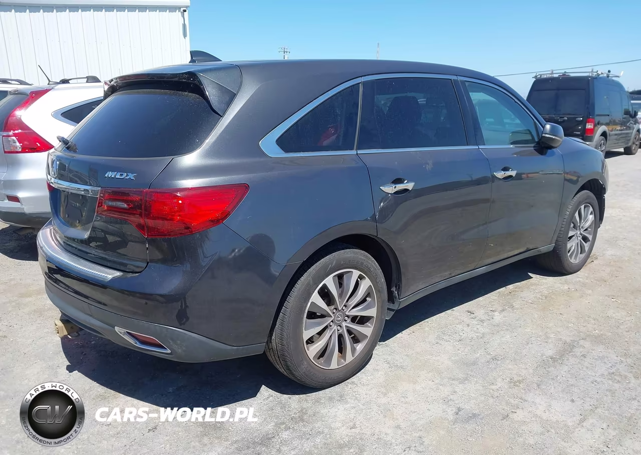2015 Acura Mdx Technology Package VIN:5FRYD3H49FB005187 - 4