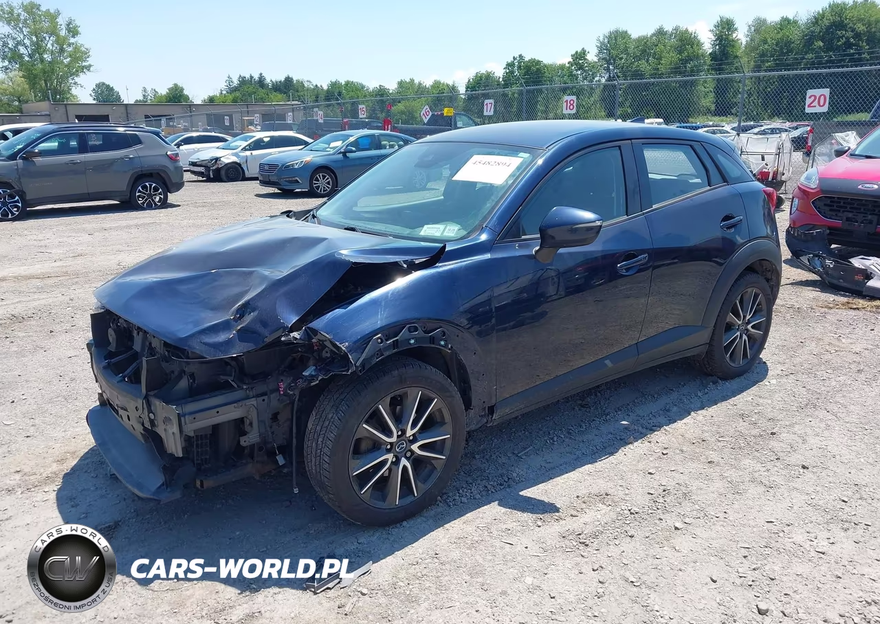 2018 Mazda Cx-3 Touring VIN:JM1DKFC70J0314580 - 2