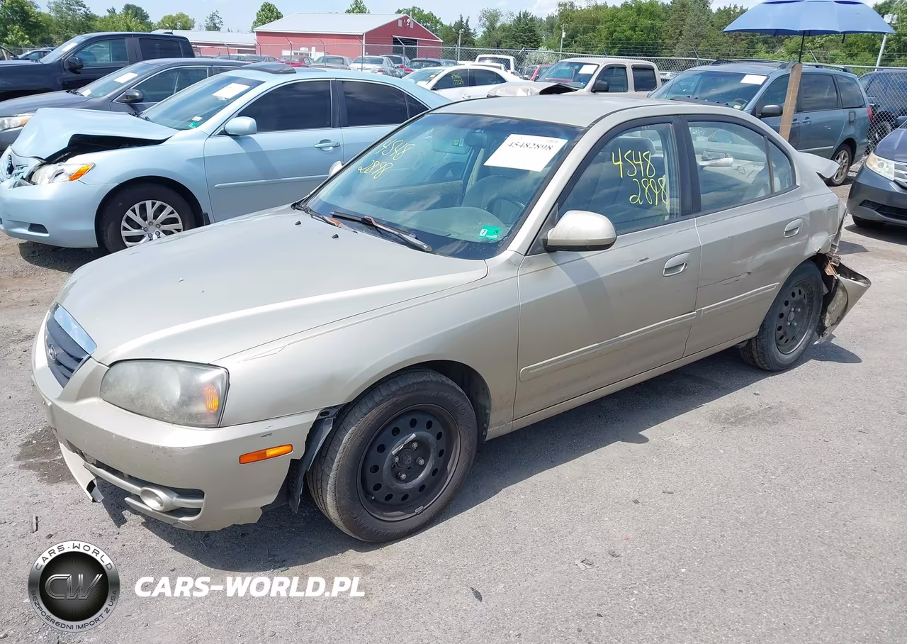 2005 Hyundai Elantra Gls-Gt VIN:KMHDN46D75U195286 - 2