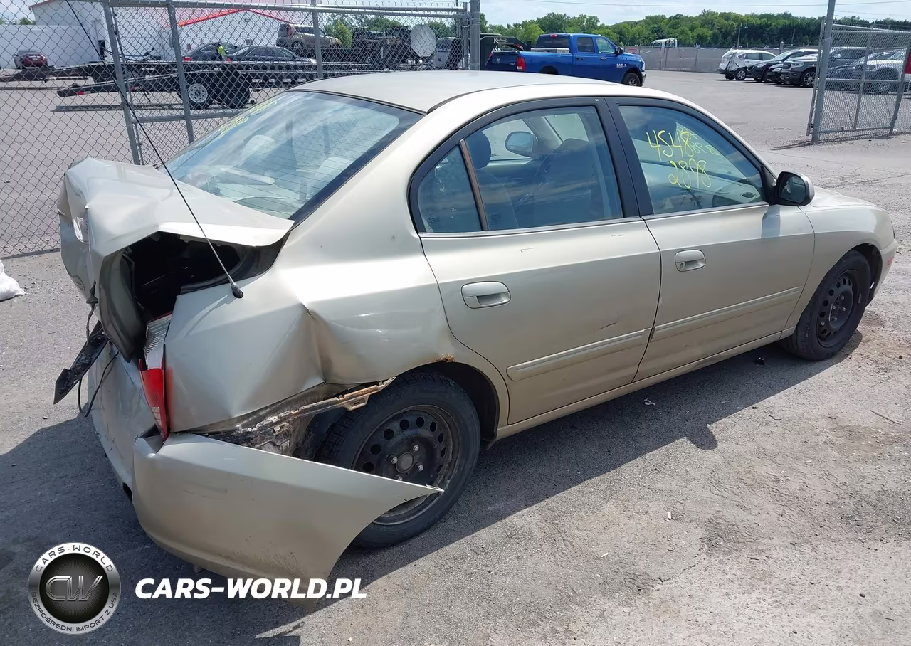 2005 Hyundai Elantra Gls-Gt VIN:KMHDN46D75U195286 - 4