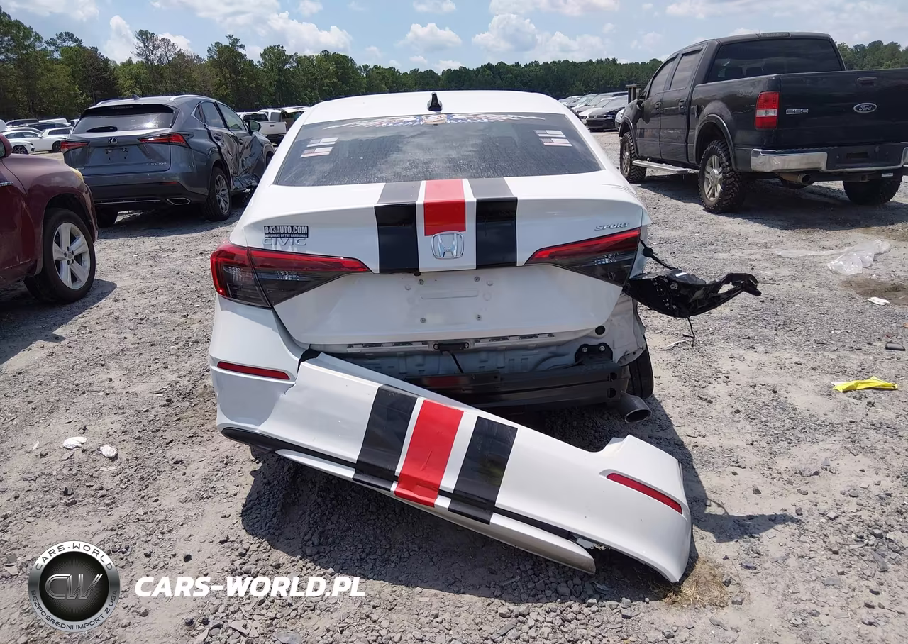 2022 Honda Civic Sport VIN:2HGFE2F52NH601103 - 16