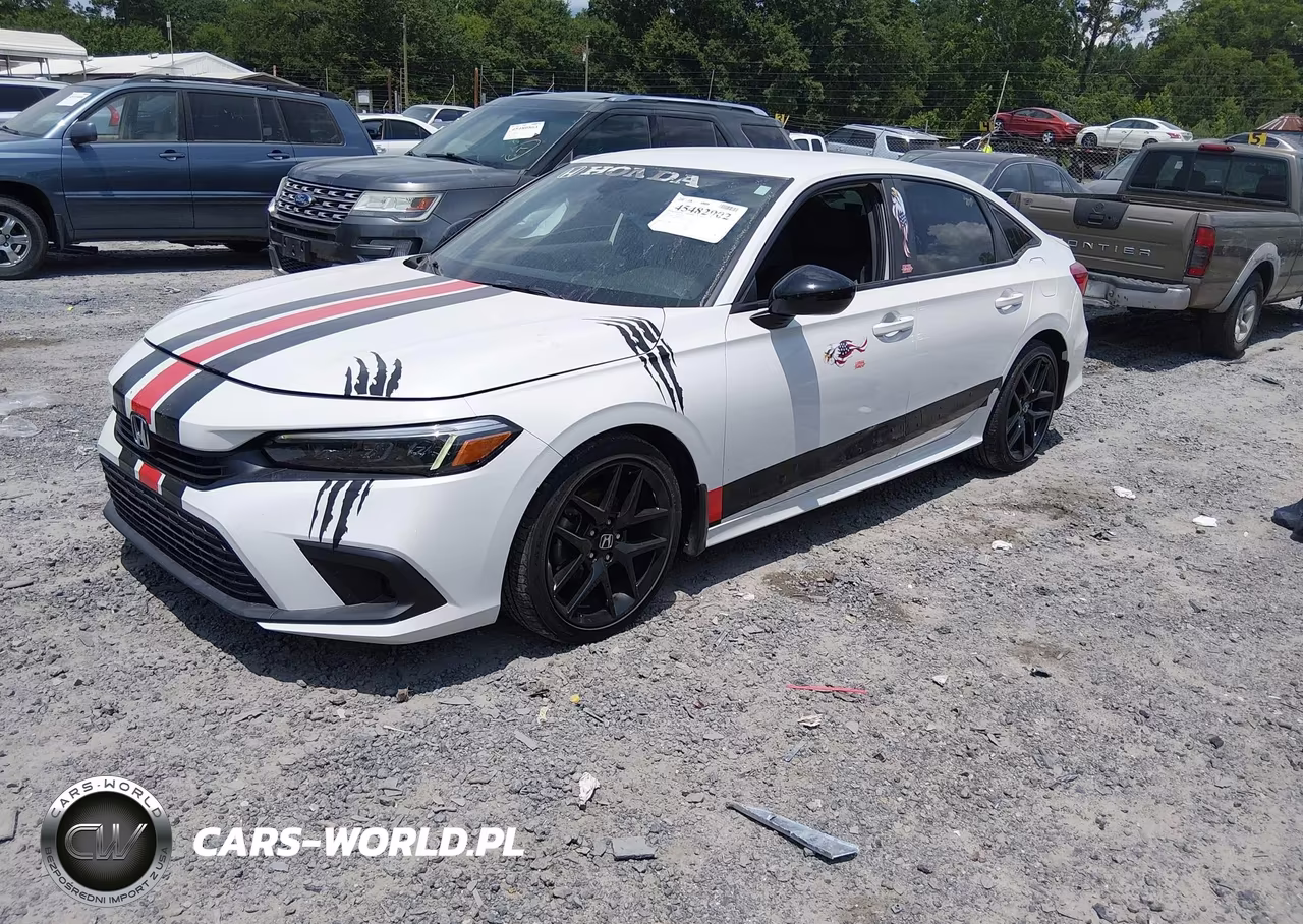 2022 Honda Civic Sport VIN:2HGFE2F52NH601103 - 2