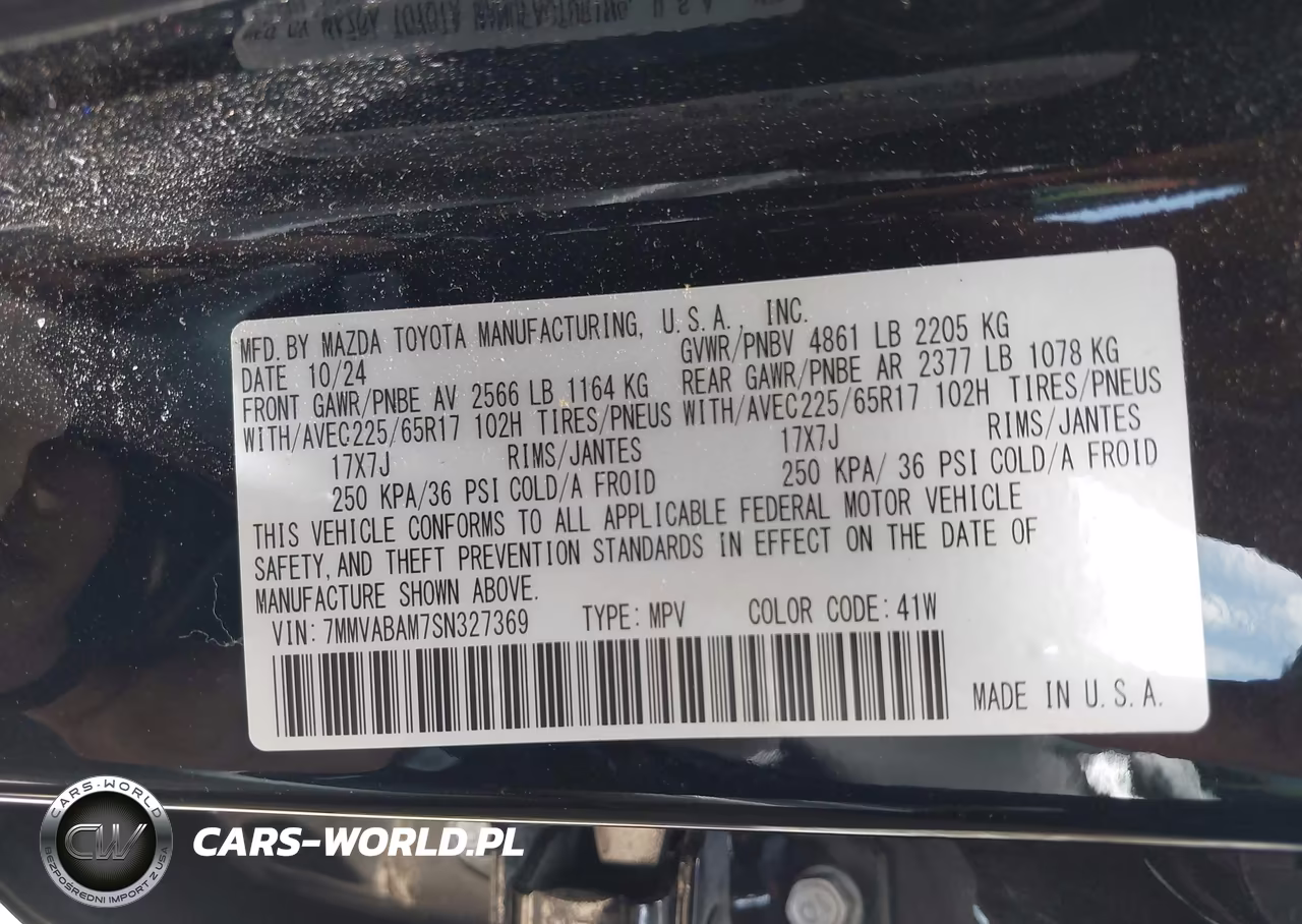 2025 Mazda Cx-50 2.5 S Select Package VIN:7MMVABAM7SN327369 - 9