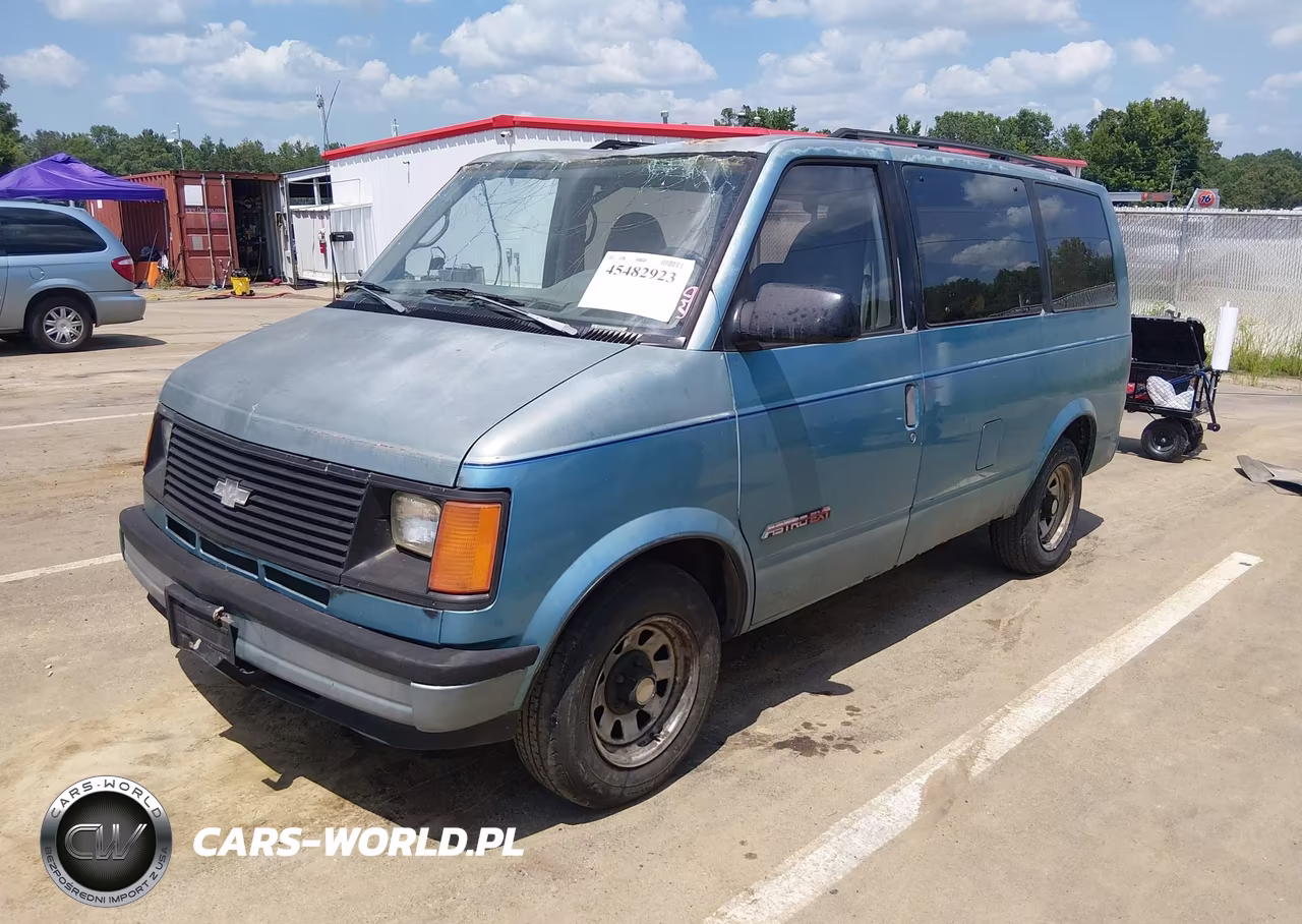 1993 Chevrolet Astro VIN:1GNDM19Z7PB102804 - 2