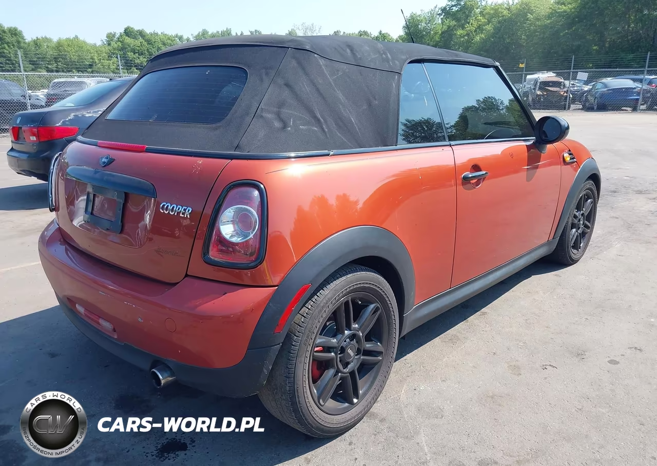 2013 Mini Convertible Cooper VIN:WMWZN3C58DT568113 - 4