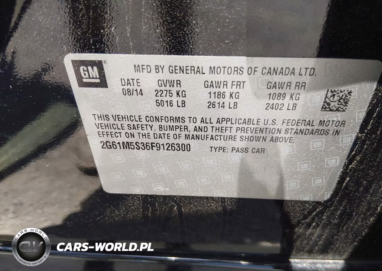2015 Cadillac Xts Luxury VIN:2G61M5S36F9126300 - 9