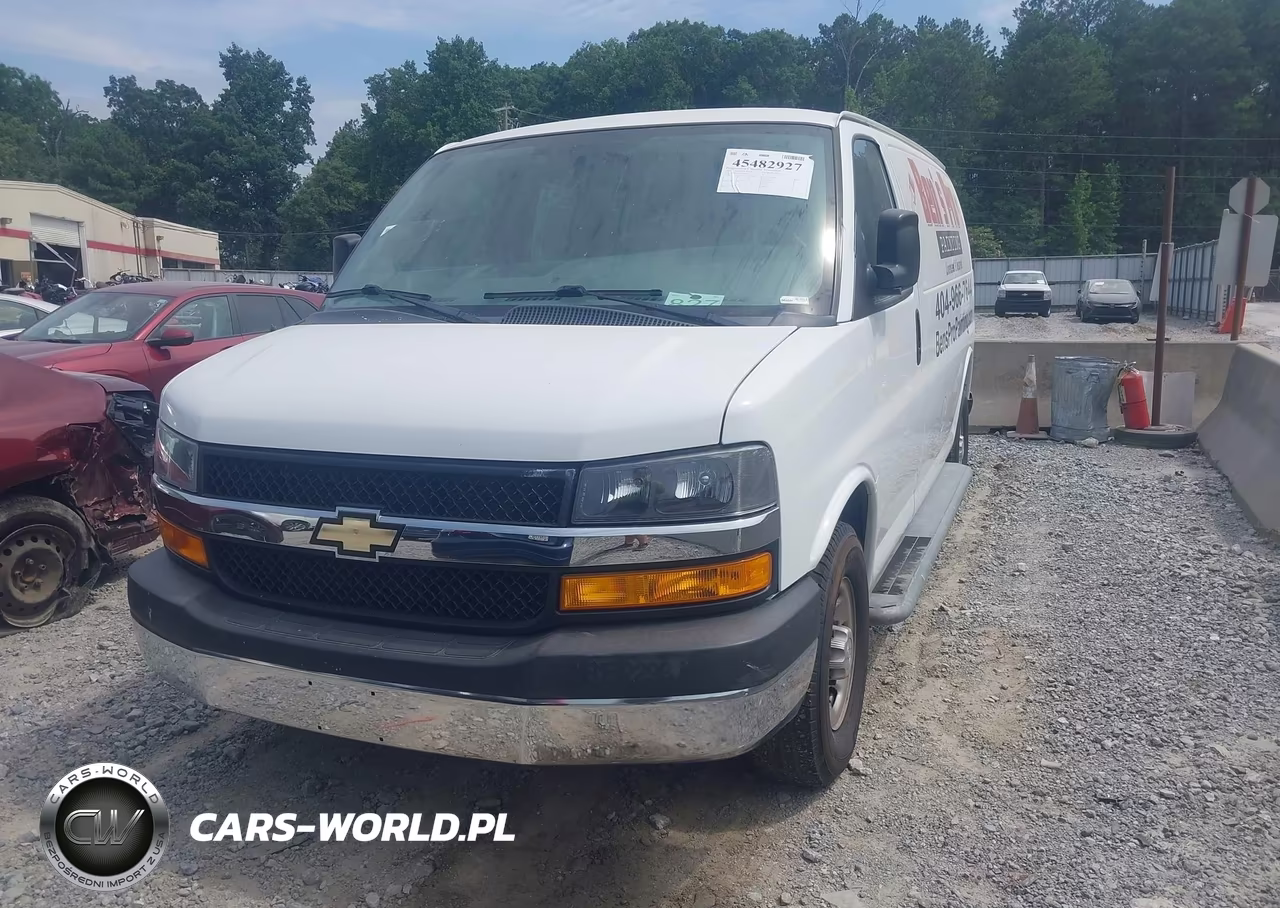 2018 Chevrolet Express 2500 Work Van VIN:1GCWGAFGXJ1906197 - 2