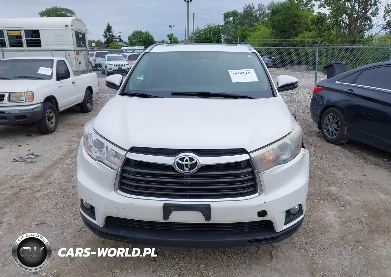 2015 Toyota Highlander Xle V6 VIN:5TDJKRFH5FS129647 - 12
